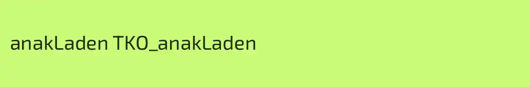 anakLaden TKO_anakLaden